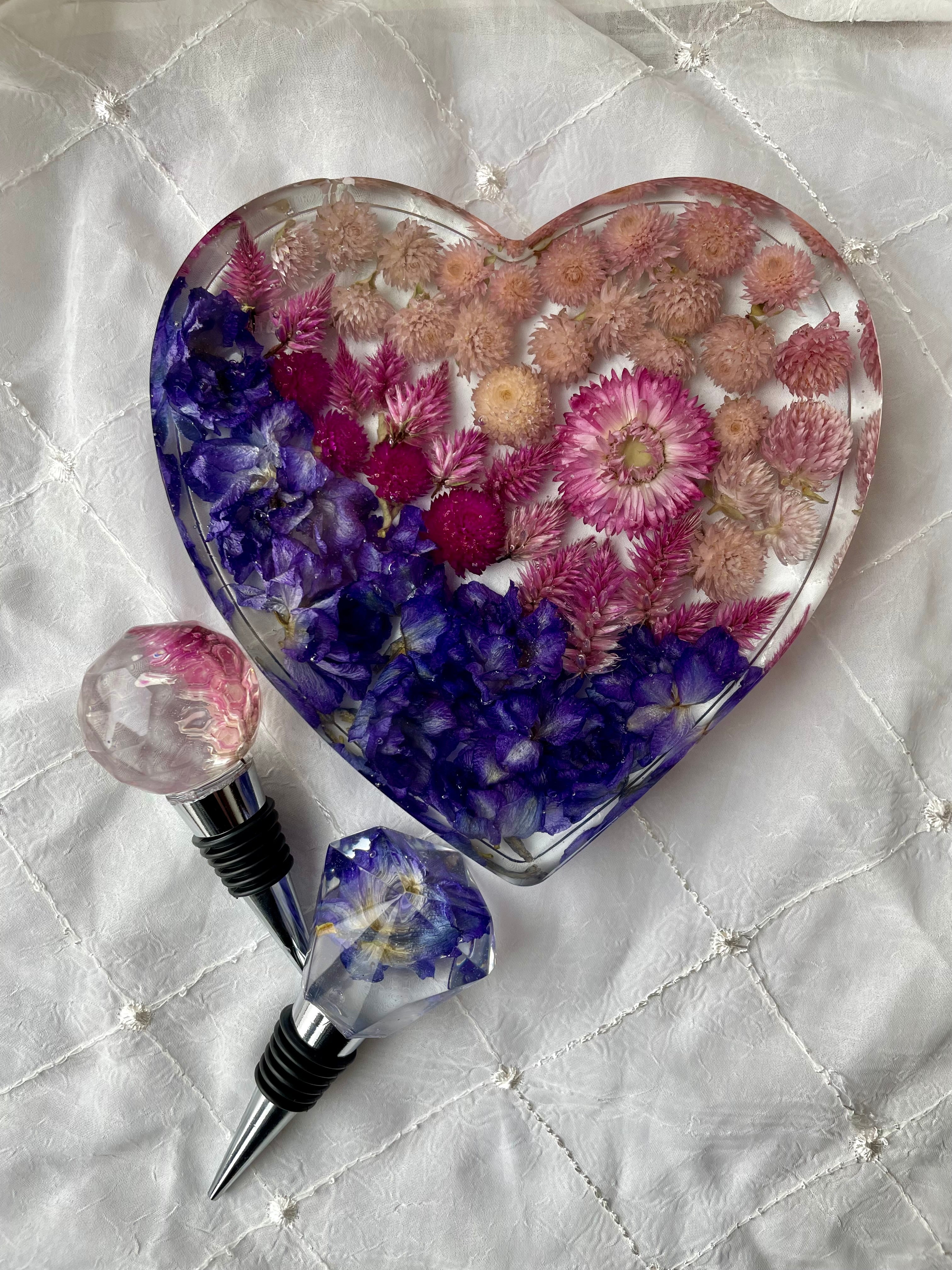 Preserved Flower Bottle Stoppers