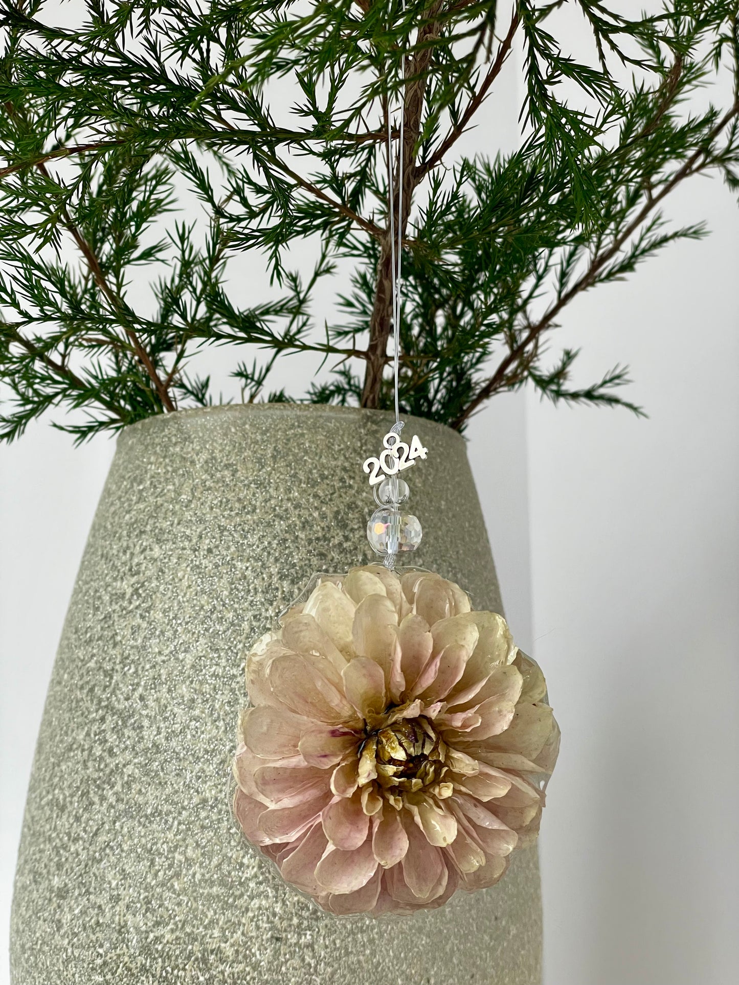 Handcrafted Preserved Dahlia Ornaments