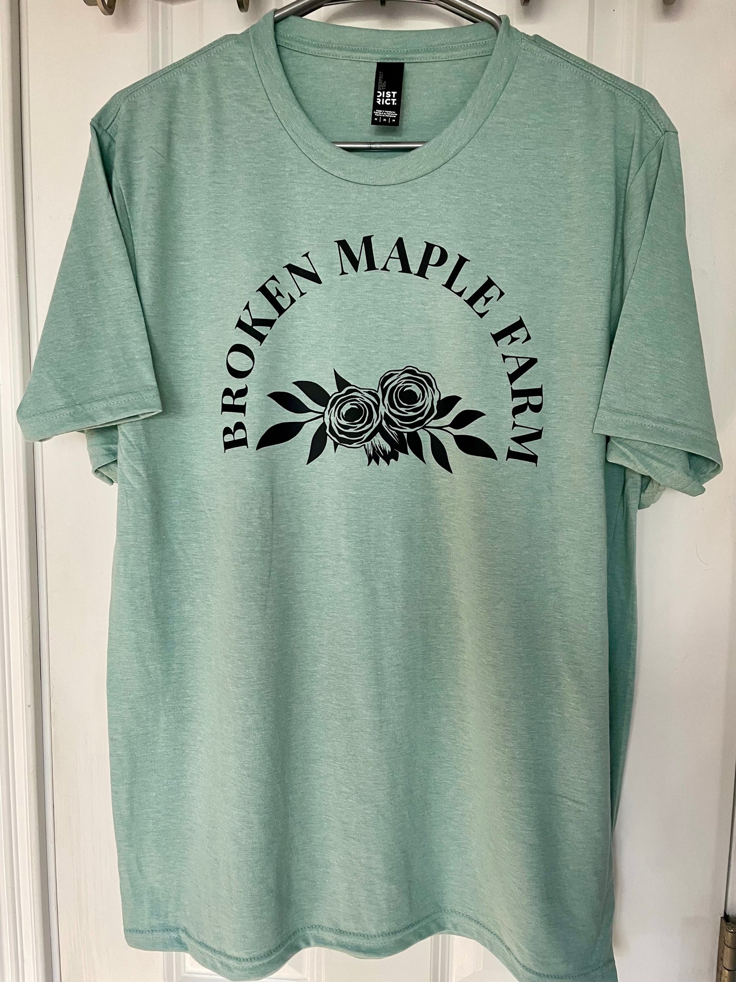 Farm Logo T-Shirt- Unisex Adult- Dusty Sage Color