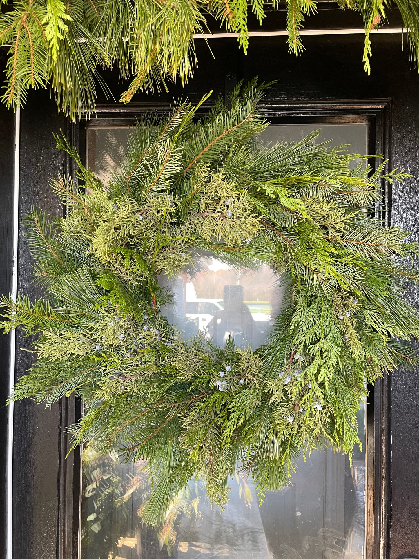 Fresh Evergreen Holiday Wreaths- Shipping Available