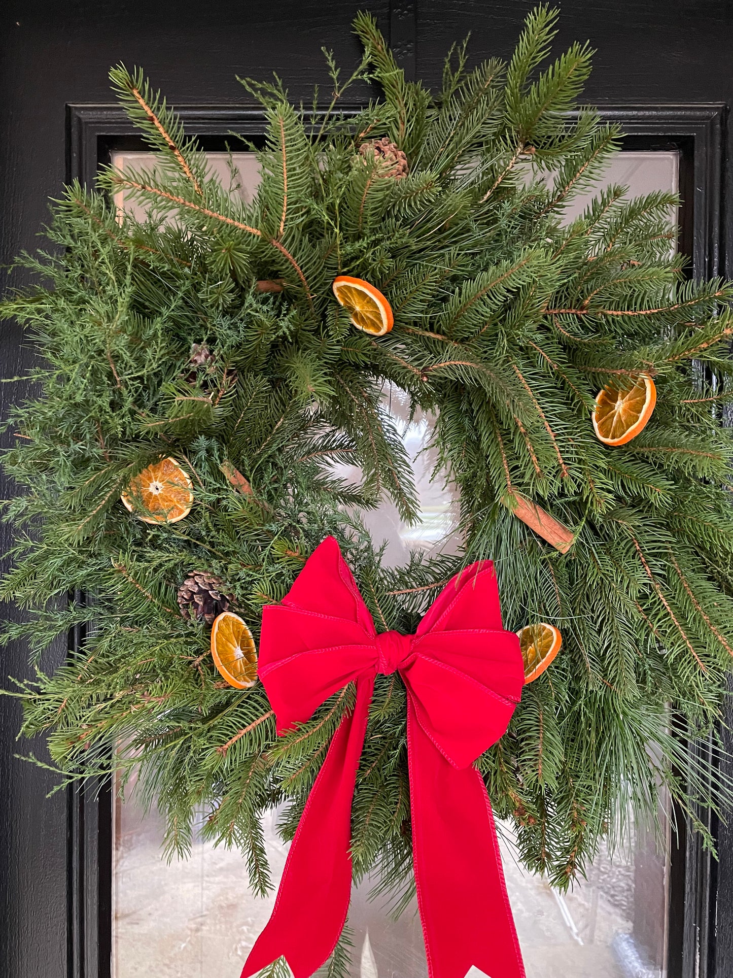 Fresh Evergreen Holiday Wreaths- Shipping Available