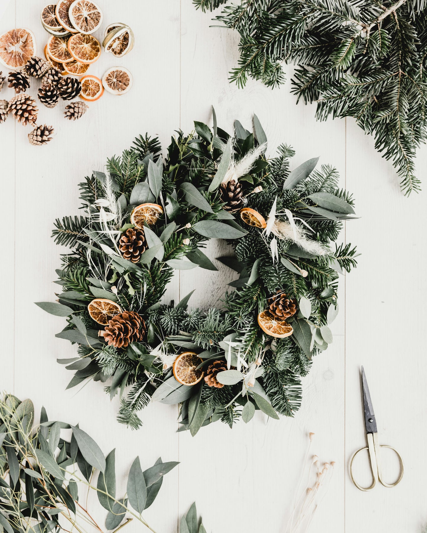 Fresh Evergreen Holiday Wreaths- Shipping Available